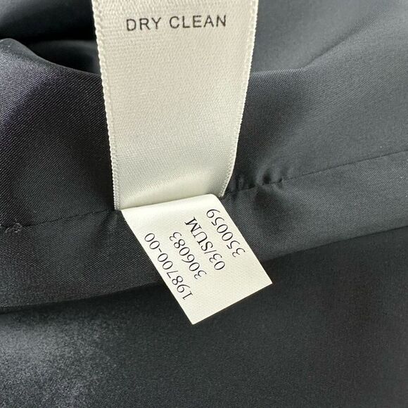 Banana Republic Black lined Skirt size 14 Asymmetrical - Picture 8 of 8